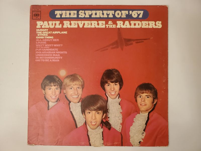 Paul Revere & The Raiders The Spirit of '67 vinyl record